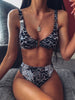 Image of 2019 New top sexy solid swimwear push up bikini bandage sport suit high cut bathing suit bandeau swimsuit women bikini set 2507