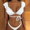 Image of Bikini 2019 New Women Sexy Print Brazilian One Piece Swimsuit Floral Retro Thong High Waist Bodysuit Backless High Cut Swimwear