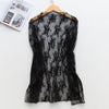 Image of Black white off shoulder lace Nightgown Women Sexy Spaghetti Strap Patchwork Lingerie Dress Lace Sleepwear Sleepshirts Size S-XL