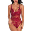 Image of Bow Lace Bodysuit Women Sexy Lingerie Backless Transparent Sexy Body Jumpsuit Rompers Catsuit Bodysuits Slim Overalls Babydoll#W