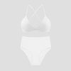 Image of De Monarchia Sexy Lingerie Set Cotton Thin Screw Thread Push Up Bra Set beauty back Women Bra Panties Set Comfort Underwear