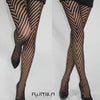 Image of Fashion Womens Lady Girls Black Sexy Fishnet Pattern Jacquard Stockings Pantyhose Tights skull Woman 1pcs dww43