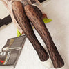 Image of Fashion Womens Lady Girls Black Sexy Fishnet Pattern Jacquard Stockings Pantyhose Tights skull Woman 1pcs dww43
