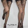 Image of Fashion Womens Lady Girls Black Sexy Fishnet Pattern Jacquard Stockings Pantyhose Tights skull Woman 1pcs dww43