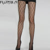 Image of Fashion Womens Lady Girls Black Sexy Fishnet Pattern Jacquard Stockings Pantyhose Tights skull Woman 1pcs dww43