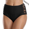 Image of Hirigin Sexy Women Swimwear Shorts High Waist Bikini Bottom 2019 New Hollow Out Plus Size Swimsuit Women Bathing Suit Shorts