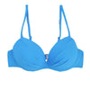 Image of M&M Women Bikini Top Ruched Print Sexy Swimsuit Tops Underwire Micro Bikini Adjustable Straps Women Push Up Girls Swimwear T602
