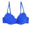 Image of M&M Women Bikini Top Ruched Print Sexy Swimsuit Tops Underwire Micro Bikini Adjustable Straps Women Push Up Girls Swimwear T602