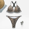 Image of Neon green micro bikini 2020 bathing suit Sexy push up swimsuit female bathers Triangle shiny swimwear women swim suit biquinis