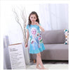 Image of New Listing 2019 Children pajamas Summer Dresses Girls Baby Pajamas Cotton Princess girl Nightgown Home Cltohing Girl Sleepwear