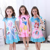 Image of New Listing 2019 Children pajamas Summer Dresses Girls Baby Pajamas Cotton Princess girl Nightgown Home Cltohing Girl Sleepwear