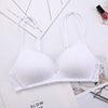 Image of Perfering Black Bra Wire Free Push Up Sexy Women Bras Lace Bralette Lingerie Small Breast Adjusts A B C Bra Female Underwear