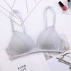 Image of Perfering Black Bra Wire Free Push Up Sexy Women Bras Lace Bralette Lingerie Small Breast Adjusts A B C Bra Female Underwear