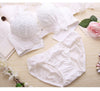 Image of Push Up Bra Set Sexy Lingerie Underwear Women Panties And Bralette Underclothes Female Underwear Embroidery Cotton Bralet Set