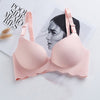 Image of Seamless Bras for Women Push Up Wire Free Adjustable Sexy Bra Straps Bright Summer Lingerie Bras Solid Breathable Underwear