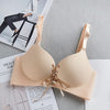 Image of Sexy Deep U Bras For Women Push Up Lingerie Seamless Bra Wireless Bralette Plunge Bow Brassiere Female Underwear Intimates #D