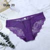 Image of Summer Swimwear Women Bikini Panties Sexy Lace Seamless Briefs Swimsuit Beachwear Low Waist Bathing Bottoms for Sleeping