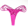 Image of Swimsuit Briefs Women T-back Trunks Swim Bottom Panties Tanga Swimwear Bandage Thong Shorts Bikini Brazilian Underwear G-string