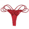 Image of Swimsuit Briefs Women T-back Trunks Swim Bottom Panties Tanga Swimwear Bandage Thong Shorts Bikini Brazilian Underwear G-string