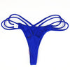 Image of Swimsuit Briefs Women T-back Trunks Swim Bottom Panties Tanga Swimwear Bandage Thong Shorts Bikini Brazilian Underwear G-string