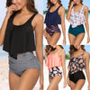 Image of Swimwear Women Bikini 2019 Mujer High Waist Swimsuits Ruffles Bikinis Swimming Suit For Womens Tankinis Bathing Suits Biquini