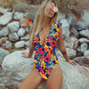 Image of Women 2020 Flounce Off Shoulder Swimsuit Ruffle One Piece Swimsuit Women Sexy Bodysuit Monokini Swimwear Bathing Suit