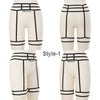 Image of Women Sexy Leg Harness Garter Belt Elastic Cage Hollow Leg Gothic Suspender Strap Underwear Leg Strap Garte