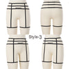 Image of Women Sexy Leg Harness Garter Belt Elastic Cage Hollow Leg Gothic Suspender Strap Underwear Leg Strap Garte
