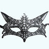 Image of 1/2pcs Black Women Sexy Lace Eye Mask Cover Hollow Out Party Masks Costumes Nightclub Cosplay Sexy Lingerie Babydoll Erotic