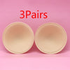 Image of 1/3/5Pair Woman Swimsuit Pads Sponge Foam Push Up Enhancer Chest Cup Breast Bikini Swimwear Inserts Bra Pad Intimate Accessories