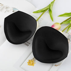 1 Pair/Lot Woman Swimsuit Padded Sponge Foam Push up Enhancer Chest Cup Thick Bikini Swimwear Inserts Sponge Invisible Bra Pad