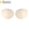 Image of 1 Pair of Womens Bra Inserts Pads Mastectomy Bra Removable Push Up Sponge Foam Pads for Swimwear Sports Bikini Nursing Bra
