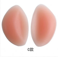 1Pair Breast Enhancer Push Up Padded Bra For Women Silicone Gel Bra Insert Pads Bikini Swimwear Invisible Pads Support 3 Types