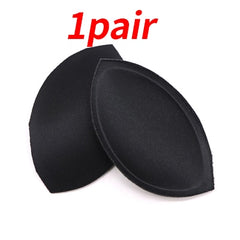 1Pair Insert Push Up Removeable Breast Pad Sexy Bra Enhancer Bra Pads Underwear Swimsuit Bikini Padding Foam Bra Inserts