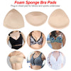 Image of 1Pair/Lot Woman Swimsuit Padded Sponge Foam Push up Enhancer Chest Cup Breast Bikini Swimwear Inserts Triangle Bra Pad