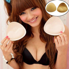 1Pair Sponge Inserts In Bra Pads For Breast Push Up Fill Brassiere Breast Patch Pads On The Chest Removeable Bra Inserts Hot