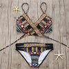 Image of 2018 Sexy Bandage Aztec Biquini String Strappy Swim Wear Bathing Suit Swimsuit Beachwear Swimwear Women Brazilian Bikini