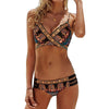Image of 2018 Sexy Bandage Aztec Biquini String Strappy Swim Wear Bathing Suit Swimsuit Beachwear Swimwear Women Brazilian Bikini