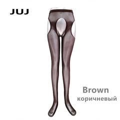 2019 High Quality Sexy Women Fishnet Tight Open Crotch Elastic Party Club Stockings Panty Hose Nylon Plus Size Mesh Pantyhose