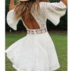 Image of 2019 New Bikini Beach Skirt Tunics for Beach Long Leaves Print Bikini Cover up Robe de Plage Sarong Beach Swimsuit cover-ups