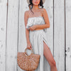 Image of 2019 New Bikini Beach Skirt Tunics for Beach Long Leaves Print Bikini Cover up Robe de Plage Sarong Beach Swimsuit cover-ups