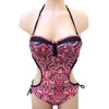 Image of 2019 New Bikini Womens Underwired One Piece Swimsuit Retro Vintage Tribal Print  Swimwear for Women Monokini Swimsuit