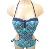Image of 2019 New Bikini Womens Underwired One Piece Swimsuit Retro Vintage Tribal Print  Swimwear for Women Monokini Swimsuit