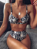 Image of 2019 New top sexy solid swimwear push up bikini bandage sport suit high cut bathing suit bandeau swimsuit women bikini set 2507