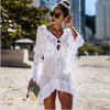 Image of 2019 Pareo Summer Swimsuit Beach dress Bikini Cover Up Women Robe De Plage Beach wear Bathing Suit Cover Ups playa