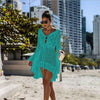 Image of 2019 Pareo Summer Swimsuit Beach dress Bikini Cover Up Women Robe De Plage Beach wear Bathing Suit Cover Ups playa