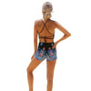 Image of 2019 ROSIELARS Summer Bathing Suit Fashion Tankini Set Women Swimwear High Waist Strapless Frill Beach Swimsuit