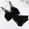 Image of 2019 Sexy Lace Bra Sets Women Seamless Embroidery Bralette Wireless Breathable Underwear Lingerie Set