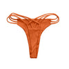 Image of 2019 Sexy Women Bikini Thong Bottoms Swimwear Brazilian Swimsuit Beach Tie Side Spaghetti Straps Normal G-String Briefs Panty