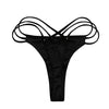 Image of 2019 Sexy Women Bikini Thong Bottoms Swimwear Brazilian Swimsuit Beach Tie Side Spaghetti Straps Normal G-String Briefs Panty